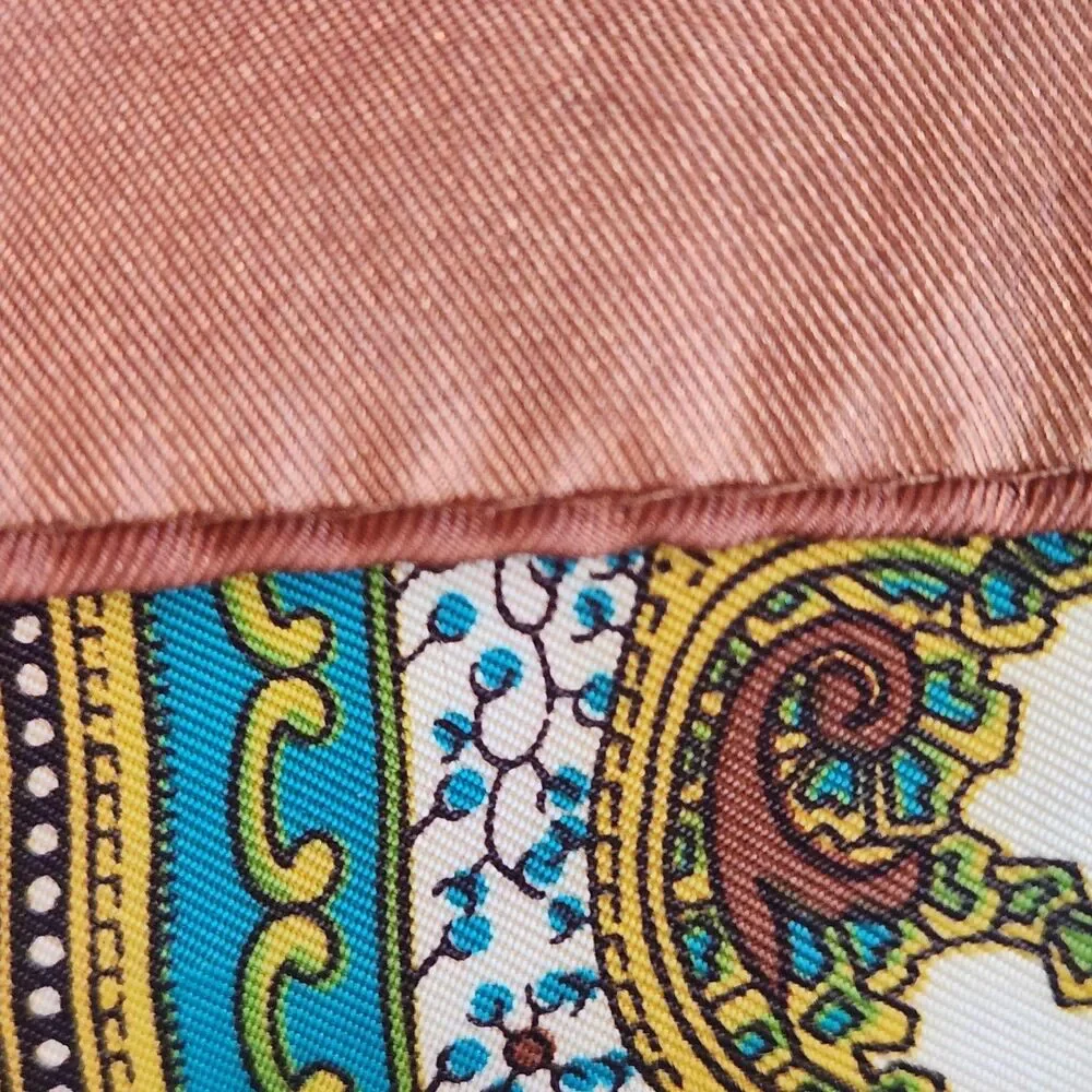 Womens Scarf Lot of 4 Burmel Talbots Unbranded Vintage Floral Tapestry Paisley